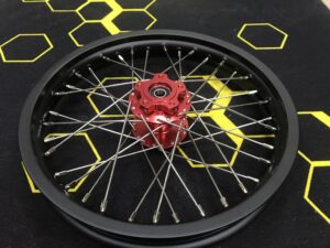 Диски колесные усиленные комплект (переднее 1.4*19; заднее 1.85*16) SUR-RON Light Bee